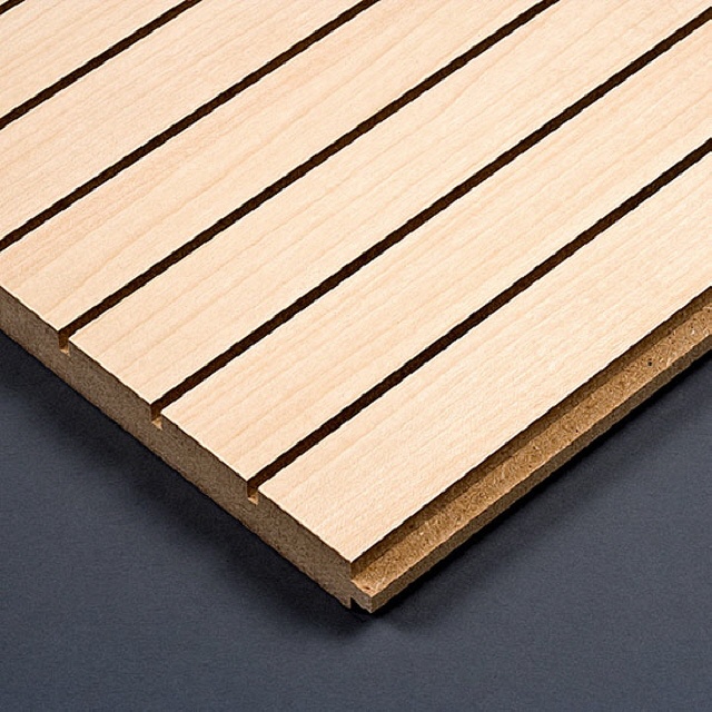 BER Holz-F, MDF-Trägerplatte, Baustoffkl. B1, B2 nach DIN 4102, perforiert 3-32 mm