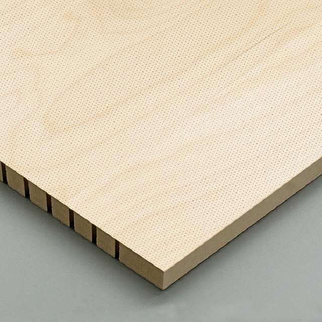BER Holz-F, MDF-Trägerplatte, Baustoffkl. B1, B2 nach DIN 4102, perforiert 0,5-1,8 mm