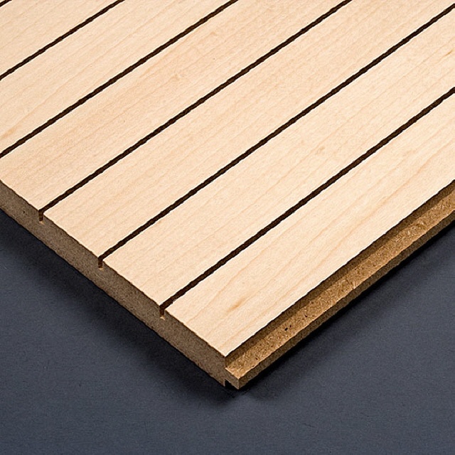 BER Holz-F, MDF-Trägerplatte, Baustoffkl. B1, B2 nach DIN 4102, perforiert 2-32 mm